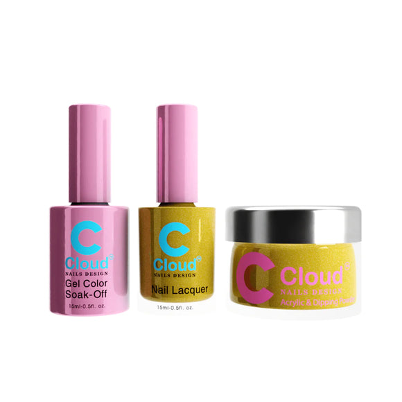 CHISEL 3in1 Duo + Dipping/Acrylic Powder (2oz) - Cloud Collection - 102