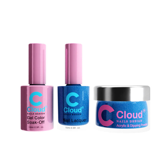 CHISEL 3in1 Duo + Dipping/Acrylic Powder (2oz) - Cloud Collection - 104