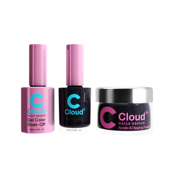 CHISEL 3in1 Duo + Dipping/Acrylic Powder (2oz) - Cloud Collection - 105
