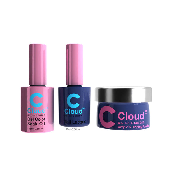 CHISEL 3in1 Duo + Dipping/Acrylic Powder (2oz) - Cloud Collection - 116
