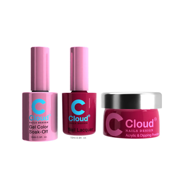CHISEL 3in1 Duo + Dipping/Acrylic Powder (2oz) - Cloud Collection - 119