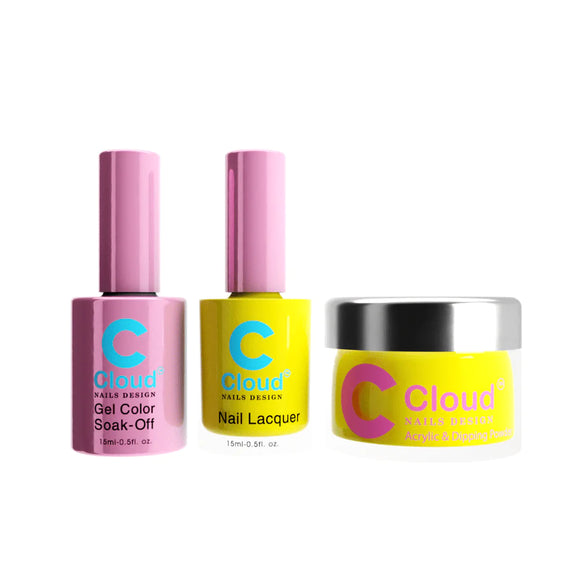 CHISEL 3in1 Duo + Dipping/Acrylic Powder (2oz) - Cloud Collection - 012