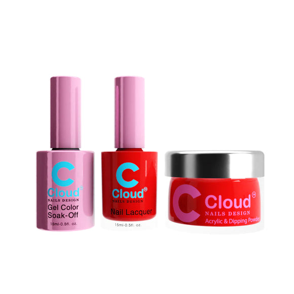 CHISEL 3in1 Duo + Dipping/Acrylic Powder (2oz) - Cloud Collection - 015
