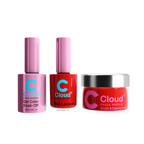 CHISEL 3in1 Duo + Dipping/Acrylic Powder (2oz) - Cloud Collection - 017