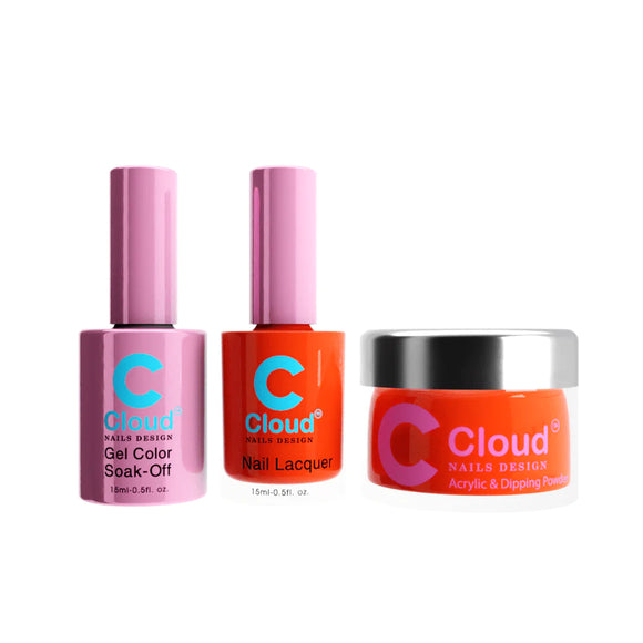 CHISEL 3in1 Duo + Dipping/Acrylic Powder (2oz) - Cloud Collection - 019