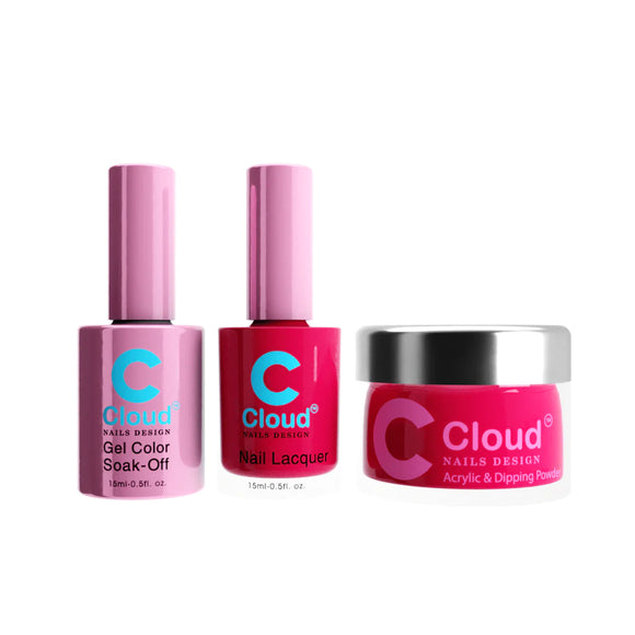 CHISEL 3in1 Duo + Dipping/Acrylic Powder (2oz) - Cloud Collection - 021