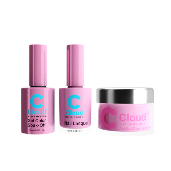 CHISEL 3in1 Duo + Dipping/Acrylic Powder (2oz) - Cloud Collection - 023