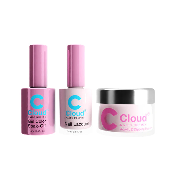 CHISEL 3in1 Duo + Dipping/Acrylic Powder (2oz) - Cloud Collection - 024