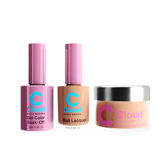 CHISEL 3in1 Duo + Dipping/Acrylic Powder (2oz) - Cloud Collection - 028