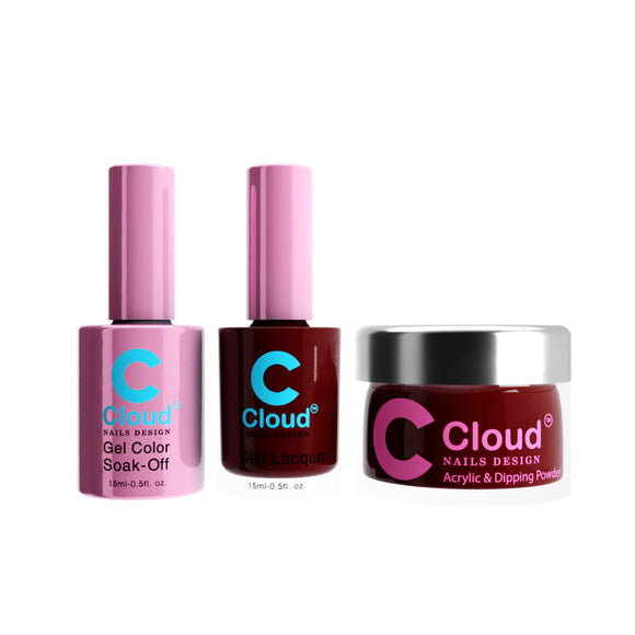 CHISEL 3in1 Duo + Dipping/Acrylic Powder (2oz) - Cloud Collection - 030