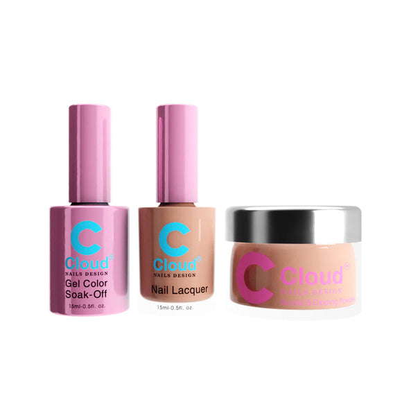 CHISEL 3in1 Duo + Dipping/Acrylic Powder (2oz) - Cloud Collection - 033