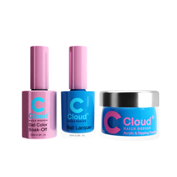 CHISEL 3in1 Duo + Dipping/Acrylic Powder (2oz) - Cloud Collection - 042
