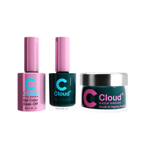 CHISEL 3in1 Duo + Dipping/Acrylic Powder (2oz) - Cloud Collection - 043