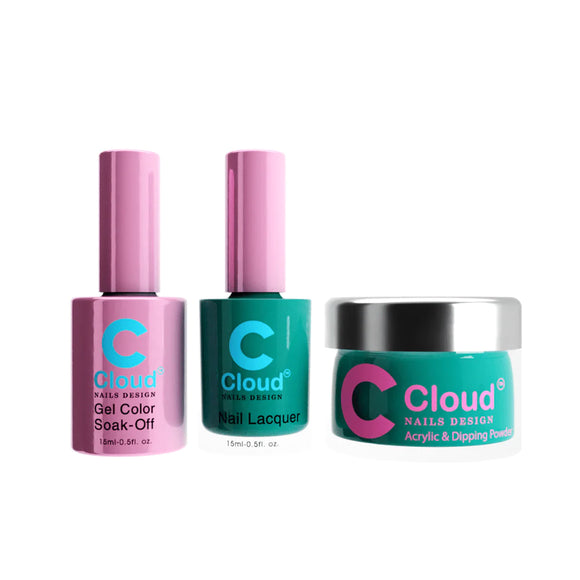 CHISEL 3in1 Duo + Dipping/Acrylic Powder (2oz) - Cloud Collection - 044