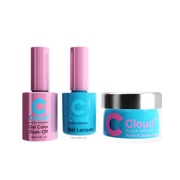 CHISEL 3in1 Duo + Dipping/Acrylic Powder (2oz) - Cloud Collection - 045