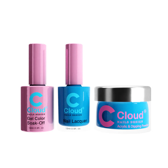 CHISEL 3in1 Duo + Dipping/Acrylic Powder (2oz) - Cloud Collection - 046