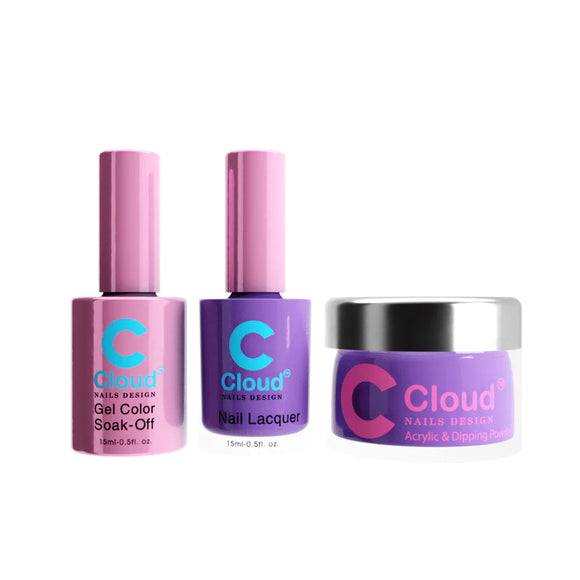 CHISEL 3in1 Duo + Dipping/Acrylic Powder (2oz) - Cloud Collection - 047