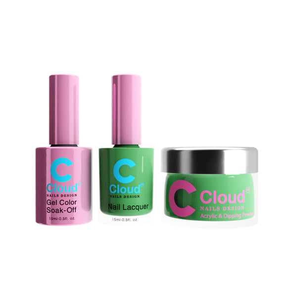 CHISEL 3in1 Duo + Dipping/Acrylic Powder (2oz) - Cloud Collection - 050