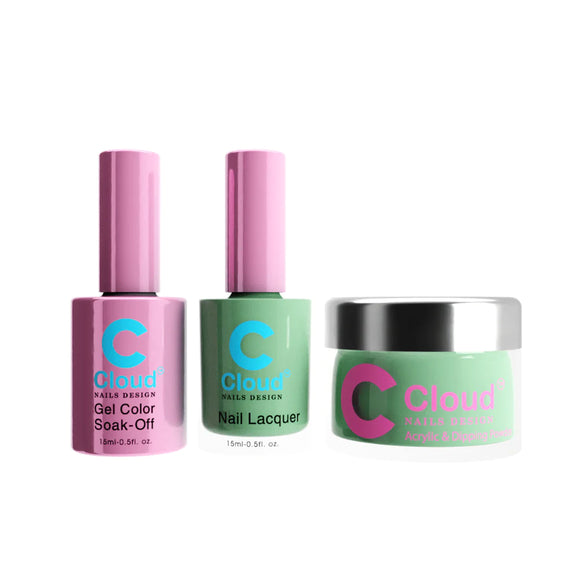 CHISEL 3in1 Duo + Dipping/Acrylic Powder (2oz) - Cloud Collection - 051