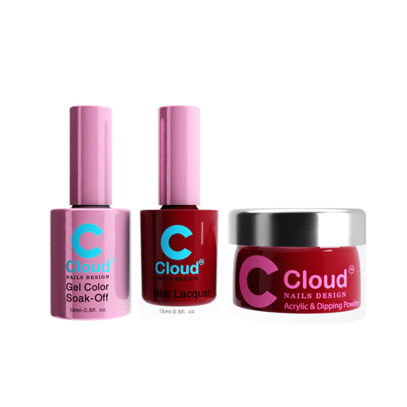 CHISEL 3in1 Duo + Dipping/Acrylic Powder (2oz) - Cloud Collection - 052