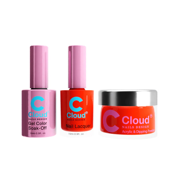 CHISEL 3in1 Duo + Dipping/Acrylic Powder (2oz) - Cloud Collection - 055