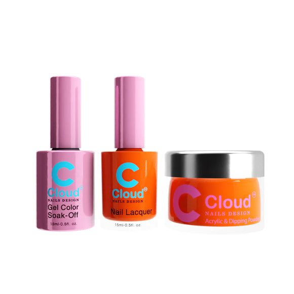 CHISEL 3in1 Duo + Dipping/Acrylic Powder (2oz) - Cloud Collection - 056