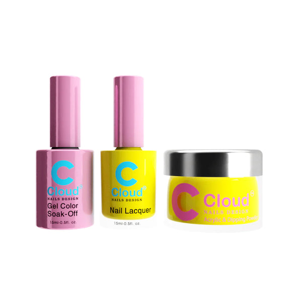 CHISEL 3in1 Duo + Dipping/Acrylic Powder (2oz) - Cloud Collection - 057
