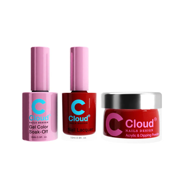 CHISEL 3in1 Duo + Dipping/Acrylic Powder (2oz) - Cloud Collection - 058