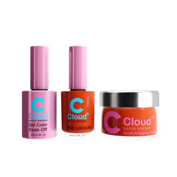 CHISEL 3in1 Duo + Dipping/Acrylic Powder (2oz) - Cloud Collection - 060