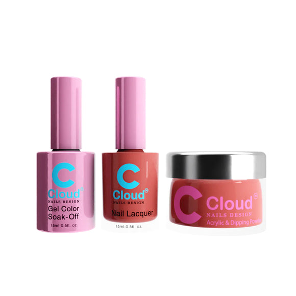 CHISEL 3in1 Duo + Dipping/Acrylic Powder (2oz) - Cloud Collection - 061
