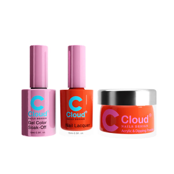 CHISEL 3in1 Duo + Dipping/Acrylic Powder (2oz) - Cloud Collection - 062