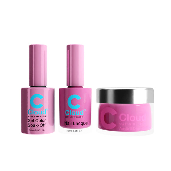 CHISEL 3in1 Duo + Dipping/Acrylic Powder (2oz) - Cloud Collection - 066