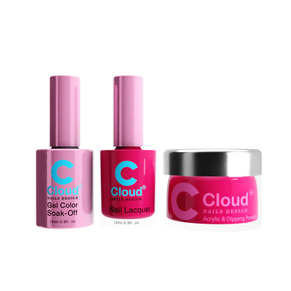 CHISEL 3in1 Duo + Dipping/Acrylic Powder (2oz) - Cloud Collection - 068