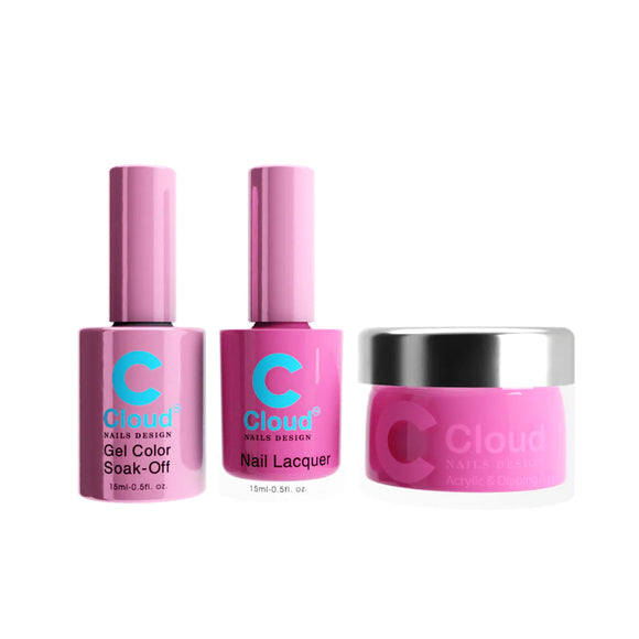 CHISEL 3in1 Duo + Dipping/Acrylic Powder (2oz) - Cloud Collection - 069