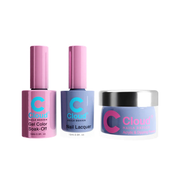 CHISEL 3in1 Duo + Dipping/Acrylic Powder (2oz) - Cloud Collection - 079