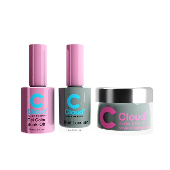 CHISEL 3in1 Duo + Dipping/Acrylic Powder (2oz) - Cloud Collection - 084