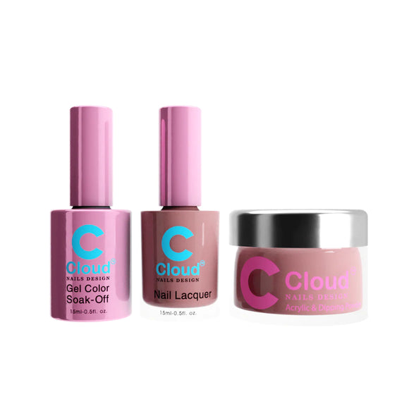 CHISEL 3in1 Duo + Dipping/Acrylic Powder (2oz) - Cloud Collection - 089