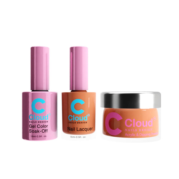 CHISEL 3in1 Duo + Dipping/Acrylic Powder (2oz) - Cloud Collection - 091