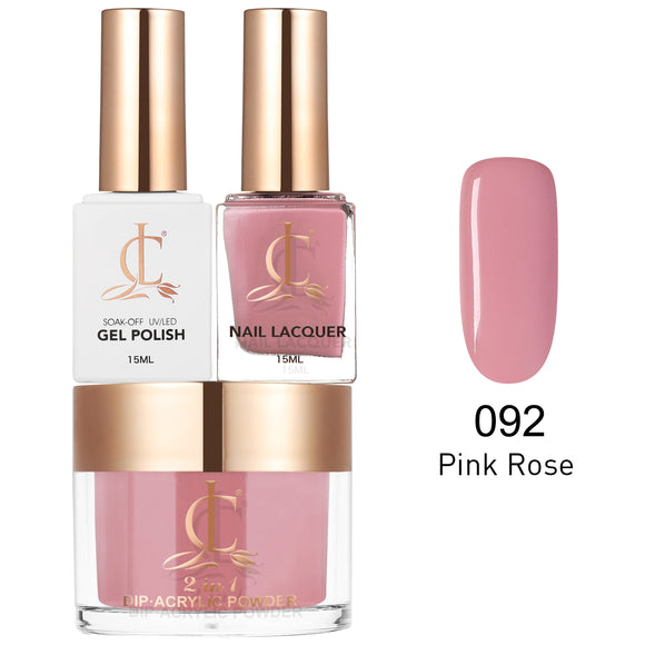 CCLAM 3in1 , CL092 PINK ROSE