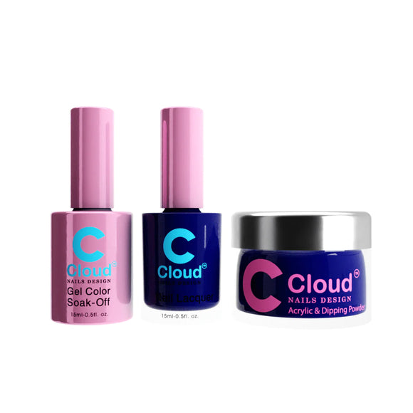 CHISEL 3in1 Duo + Dipping/Acrylic Powder (2oz) - Cloud Collection - 099