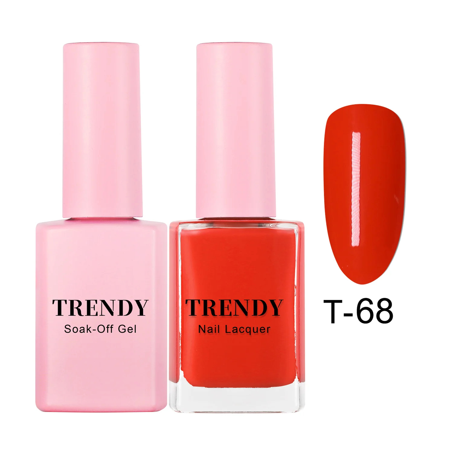 T-68 EVIL WHISPERER | TRENDY DUO GEL & LACQUER – Hollywood Beauty