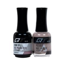 QT Gel Polish + Nail Lacquer, 133, 0.5oz