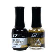 QT Gel Polish + Nail Lacquer, 177, 0.5oz