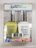 PREMIUMNAILS EDS Glaze Duo (Gel + Lacquer) | EDGP 136 Pastel Yellow