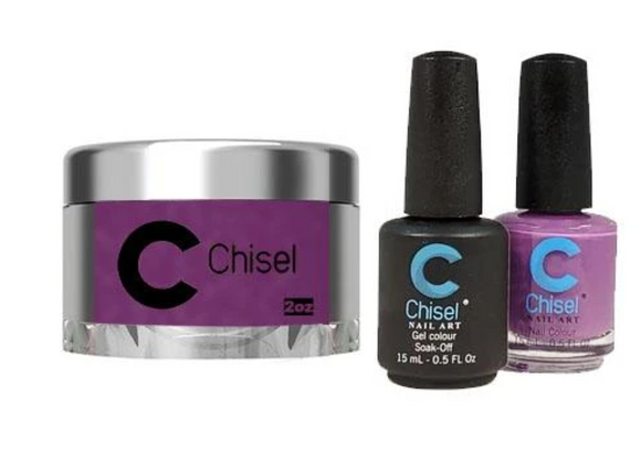 CHISEL 3in1 Duo + Dipping Powder (2oz) - SOLID 57