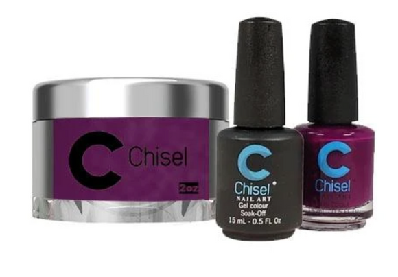 CHISEL 3in1 Duo + Dipping Powder (2oz) - SOLID 58