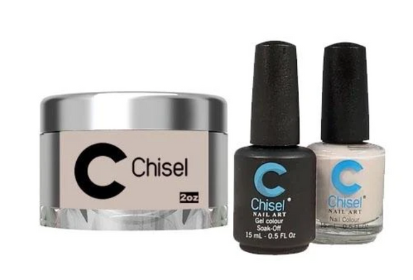 CHISEL 3in1 Duo + Dipping Powder (2oz) - SOLID 68