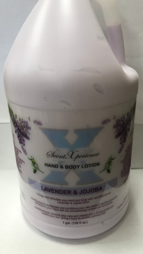 Scent Xperience Hand & Body Lotion (1 gal/128 fl oz.) | Lavender & Jojoba