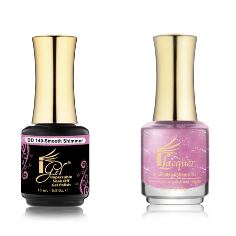 IGEL Nail Lacquer And Gel Polish Duo, DD140 SMOOTH SHIMMER