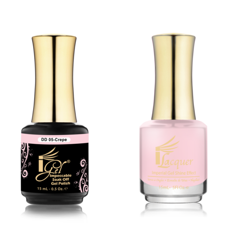 IGEL Nail Lacquer And Gel Polish Duo, DD05 CREPE